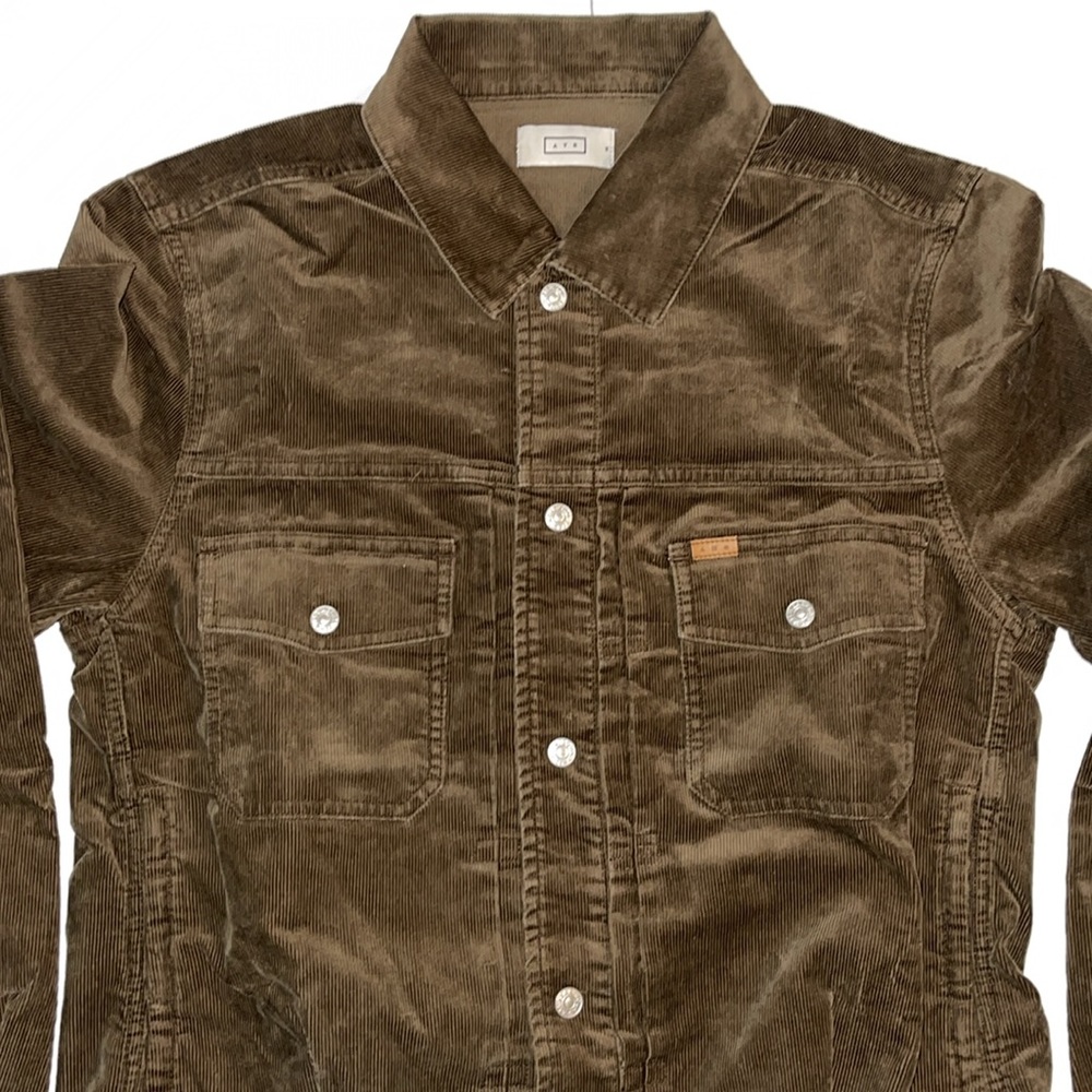 NWT AYR CLASSIC 3 SEASON THE RIDE CORDUROY JACKET COLOR: BRODO - Picture 4 of 9
